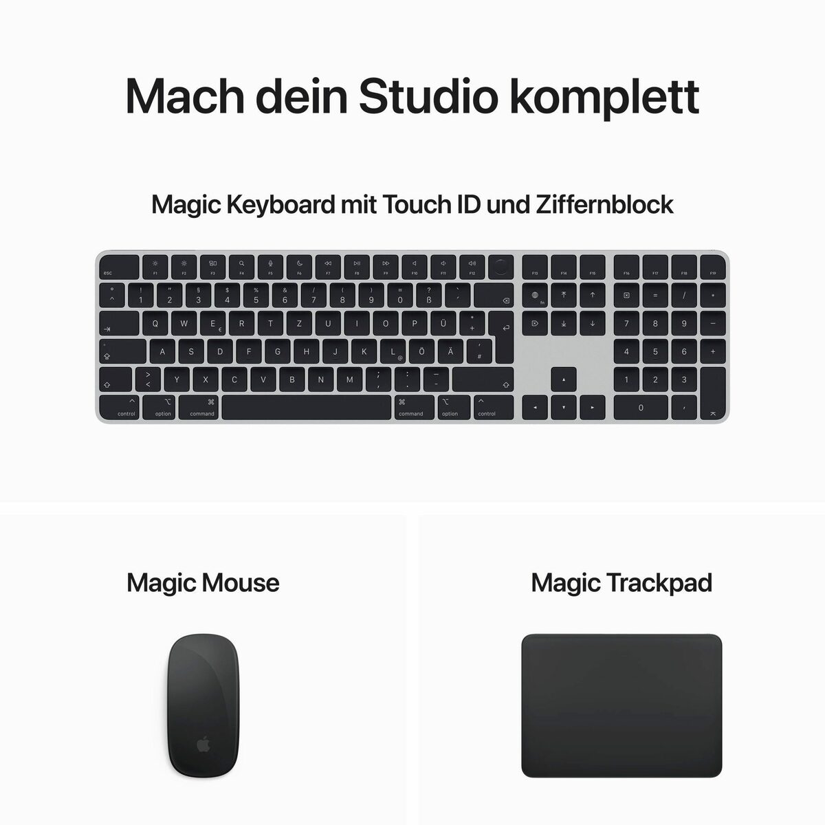 Bild 2 von Apple Mac Studio Mini-PC (Apple Apple M2 Max, 30‑Core GPU, 64 GB RAM, 1000 GB SSD, Luftkühlung)