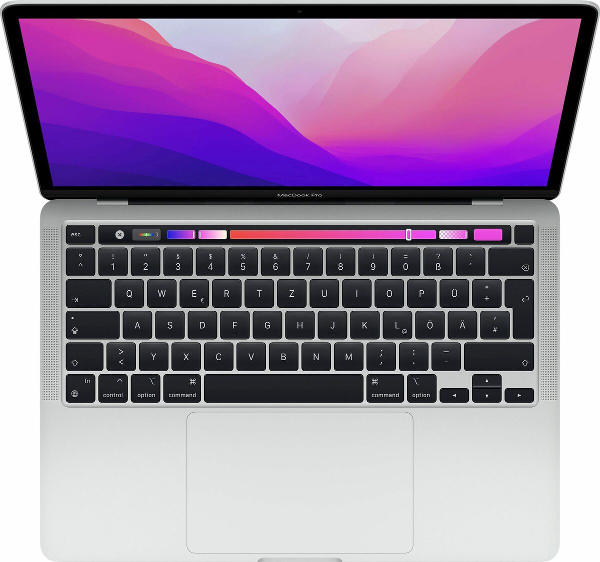 Bild 2 von Apple 13" MacBook Pro Notebook (33,74 cm/13,3 Zoll, Apple M2, 10-Core GPU, 256 GB SSD)