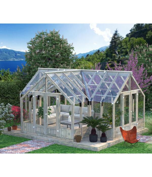 Bild 2 von Palmako Glashaus Emilia, ca. B421/H288/T543 cm