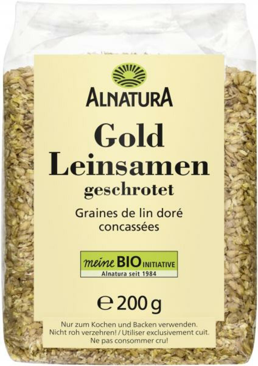 Bild 1 von Alnatura Goldleinsamen geschrotet