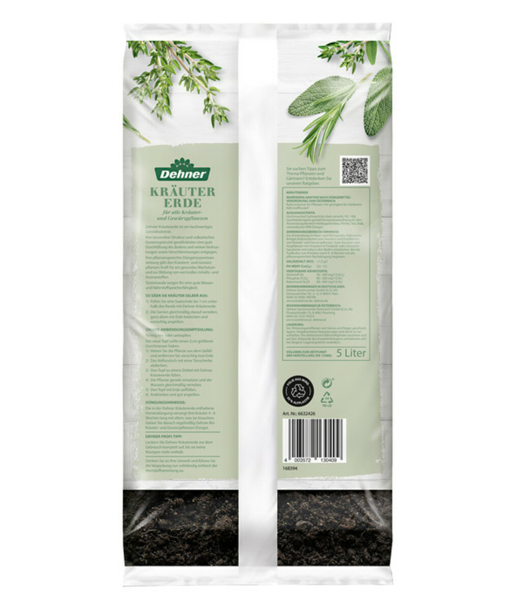 Bild 2 von Dehner Kräutererde, 5 l