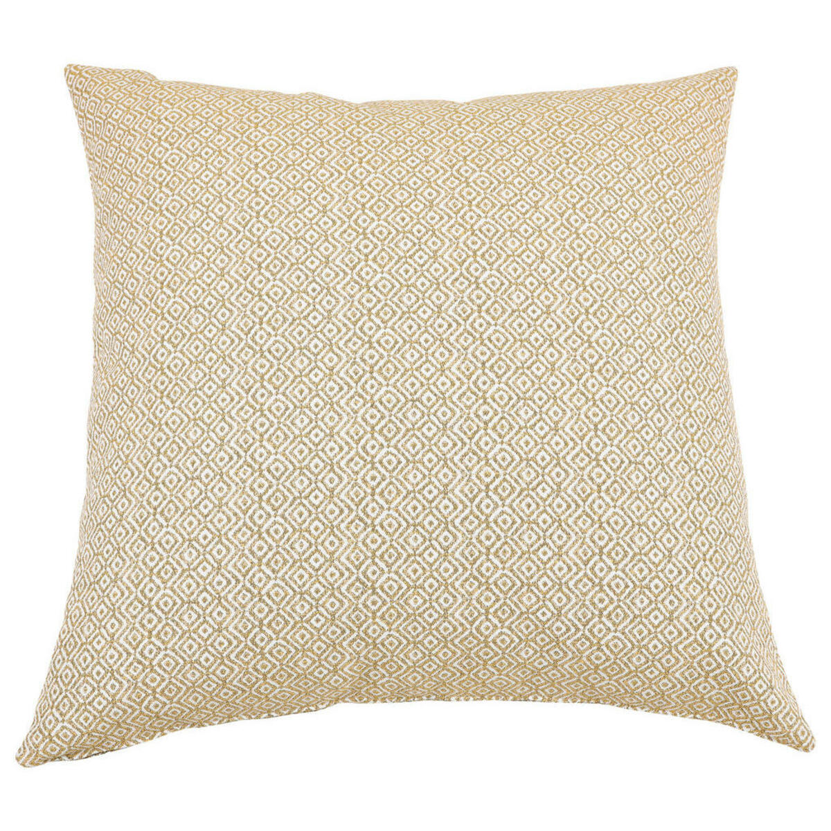 Bild 1 von Zierkissen, Gelb, Textil, Raute, Füllung: Polyester, 70 cm, Outdoor-Kissen, Outdoor-Dekokissen