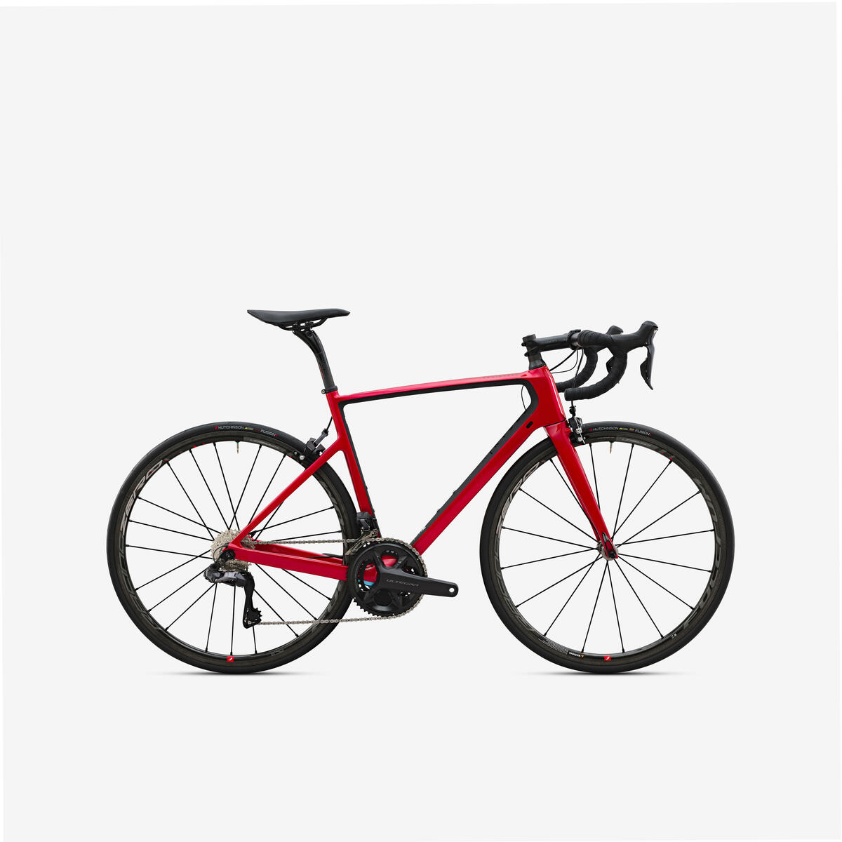 Bild 2 von Rennrad – EDR CF Ultegra DI2 Felgenbremsen rot