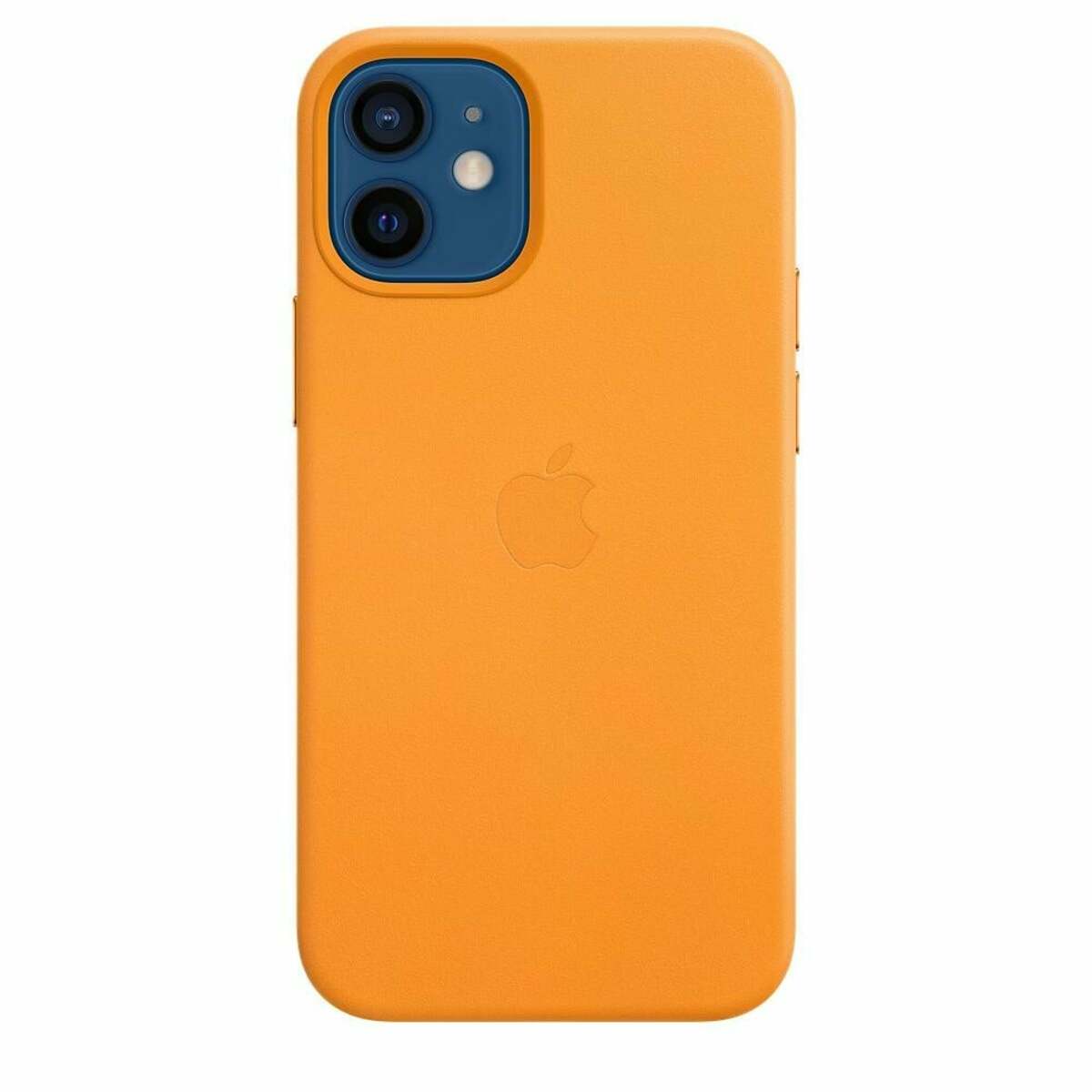 Bild 1 von iPhone 12 mini Leder Case mit MagSafe – California Poppy Handyhülle