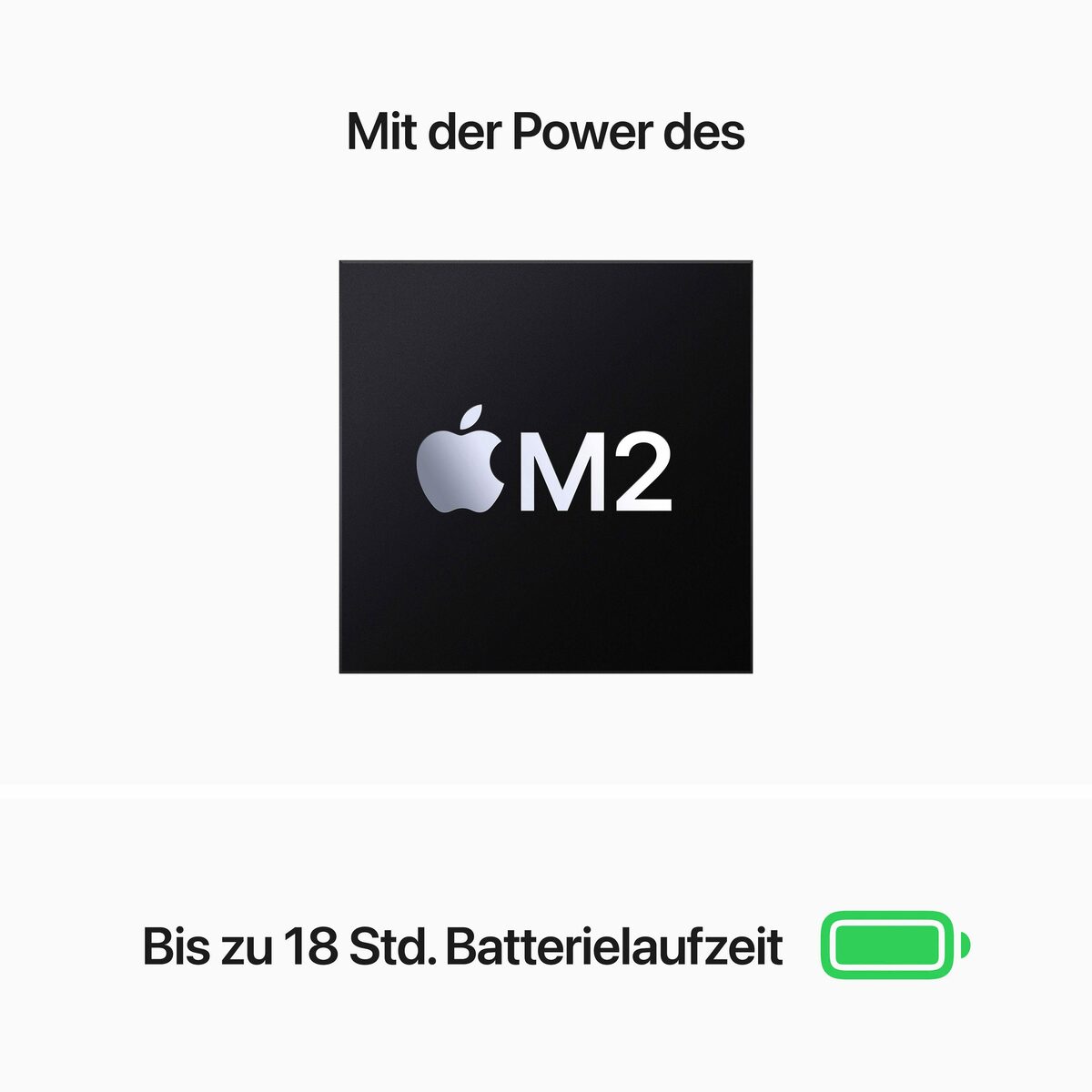 Bild 4 von Apple MacBook Air Notebook (34,46 cm/13,6 Zoll, Apple M2, 8-Core CPU, 512 GB SSD)