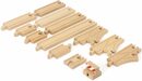 Bild 4 von BRIO® Gleise-Set Holzspielzeug, Ergänzungsset, BRIO® WORLD, Schienen Starter Pack B, FSC®- schützt Wald - weltweit