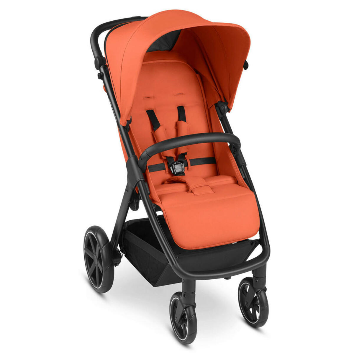 Bild 1 von ABC Design Buggy Avus, Dunkelorange, Textil, 23.5x72 cm, EN 1888, UV 50+, Reach, Feststellbremse, Fußstütze abklappbar, Federung, kugelgelagerte Räder, Verdeckung abnehmbar, 5-Punkte-Gurt, für Ba