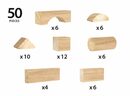 Bild 2 von BRIO® Steckspielzeug Brio Kleinkindwelt Holz Bausteine Natur Holzbausteine 50 Teile 30113