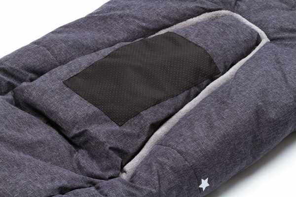 Bild 4 von Fillikid Fußsack Askja Winterfußsack, schwarz melange