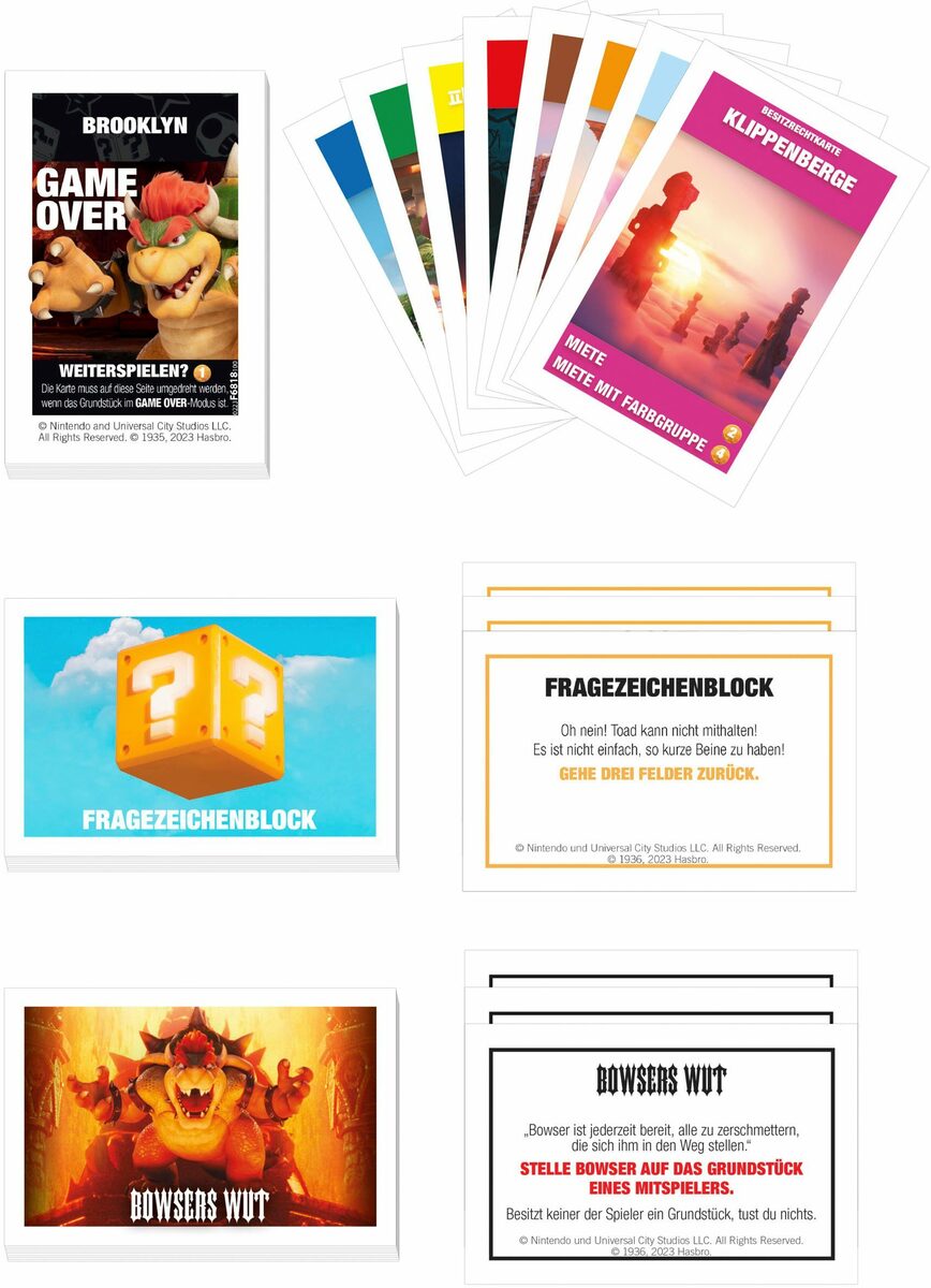 Bild 4 von Hasbro Spiel, Gesellschaftsspiel Monopoly Super Mario Bros. Film Edition