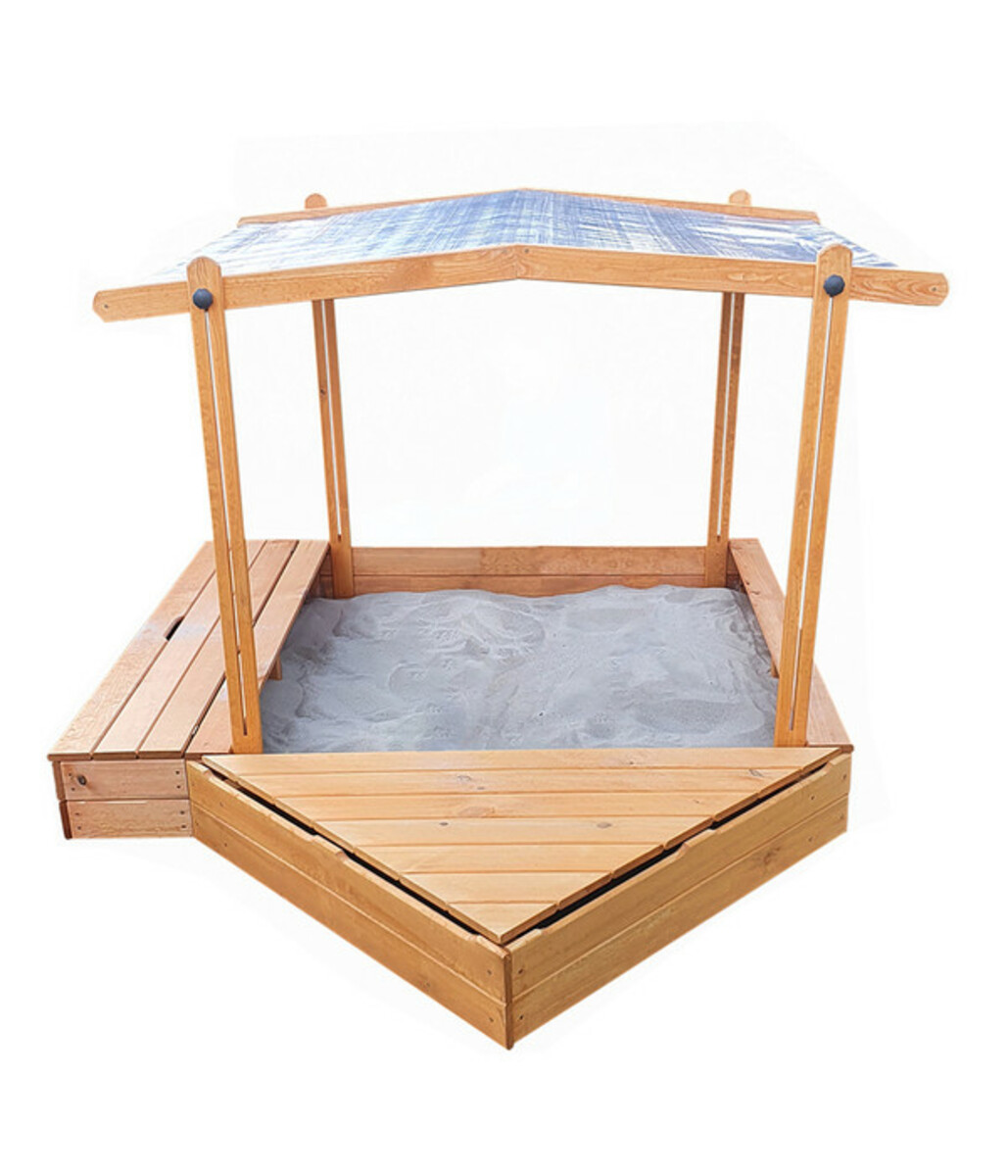 Bild 1 von Weka Tabaluga Sandkasten Arktos, ca. B260/H131/T172 cm