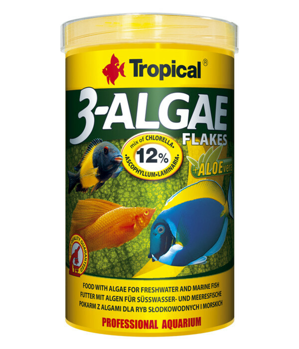 Bild 1 von Tropical® Fischfutter 3-Algae Flakes