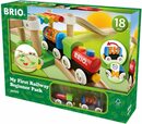 Bild 2 von BRIO® Spielzeug-Eisenbahn Holzspielzeug, BRIO® WORLD, Mein erstes Bahn Spiel Set, (Set), Made in Europe, FSC®- schützt Wald - weltweit