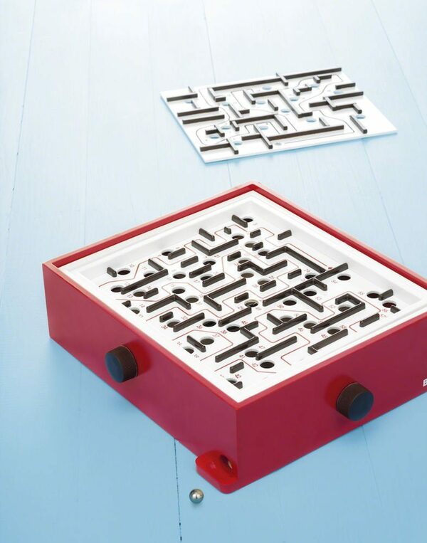 Bild 3 von BRIO® Spiel, Brio Familienspiele Labyrinth mit Übungsplatten rot 5 Teile 34020