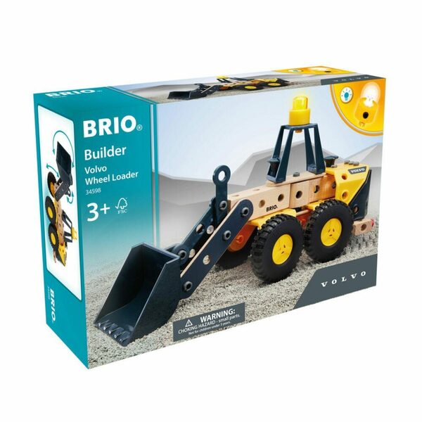 Bild 2 von BRIO® Konstruktions-Spielset Builder Volvo Frontlader, (58 St)