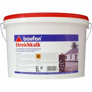 Baufan Streichkalk 5 l