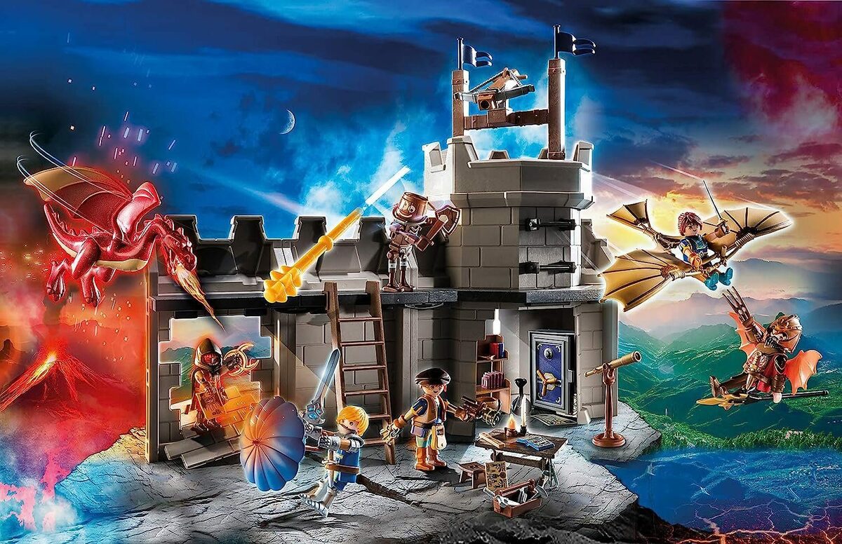 Bild 3 von Playmobil® Adventskalender Novelmore Adventskalender 2023 - Advent Kalender Jungs & Mädchen (Konstruktionsspielsteine Kinder Erwachsene Konstruktion Spielzeug), Werkstatt Dario, Spielset, Jung