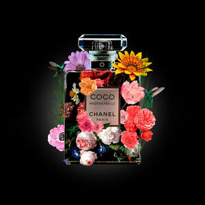 Bild, Mehrfarbig, Schwarz, Kunststoff, 100x100 cm, einfache und schnelle Anbringung, Bilder, Gerahmte Bilder