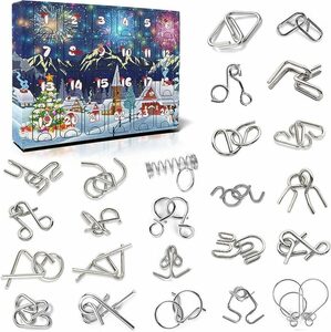 TUABUR Adventskalender Adventskalender 2023 Lernspielzeugset mit 24 Teilen (1-tlg)