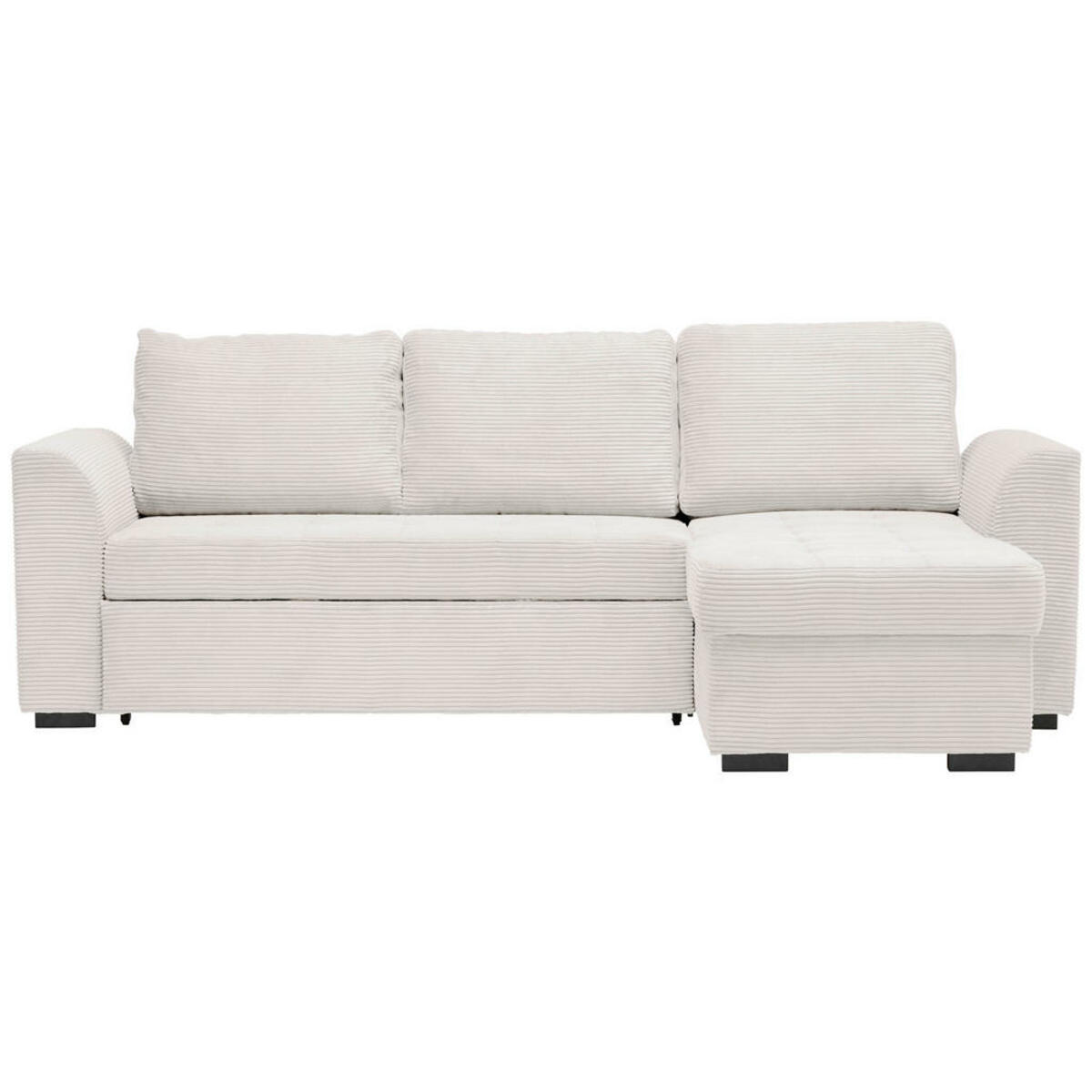 Bild 1 von Xora Ecksofa, Creme, Textil, 3-Sitzer, Füllung: Kaltschaum, seitenverkehrt montierbar, L-Form, 243x155 cm, Stoffauswahl, Hocker erhältlich, Rücken echt, Wohnzimmer, Sofas & Couches, Wohnlandschaft