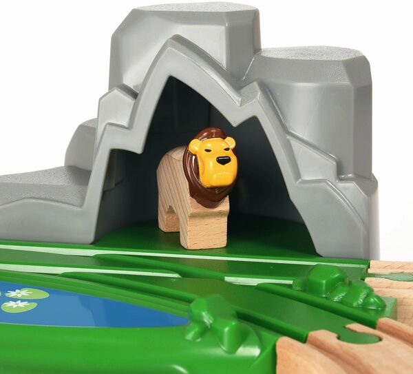 Bild 4 von BRIO® Spielzeug-Eisenbahn Holzspielzeug, BRIO® WORLD, Safari Bahn Set, FSC®- schützt Wald - weltweit