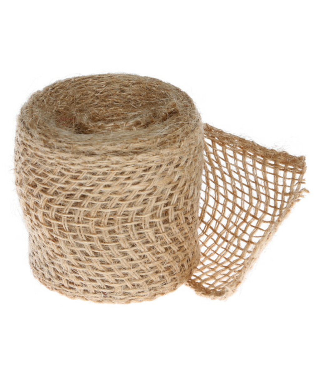 Bild 2 von Dehner Winterschutz Jute-Dekoband, ca. L300/B6 cm
