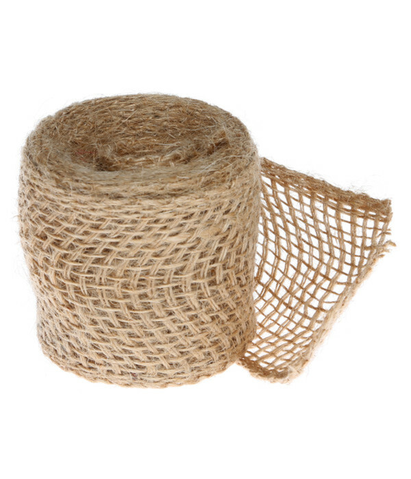 Bild 2 von Dehner Winterschutz Jute-Dekoband, ca. L300/B6 cm