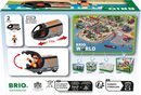 Bild 2 von BRIO® Spielzeug-Eisenbahn BRIO® WORLD, Orange-schwarzer Reisezug