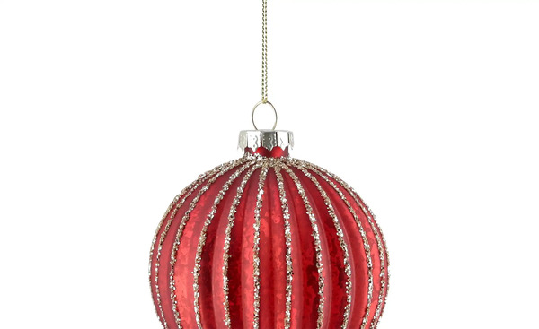 Bild 2 von Weihnachtsbaumkugel Rot