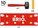 Bild 2 von BRIO® Steckspielzeug Holzspielzeug, Klopfbank, rot, FSC®- schützt Wald - weltweit