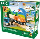 Bild 2 von BRIO® Spielzeug-Eisenbahn BRIO® WORLD, Starterset Güterzug mit Kran, (Set), Made in Europe, FSC®- schützt Wald - weltweit