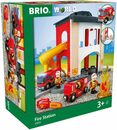 Bild 2 von BRIO® Spiel-Feuerwehrwache BRIO® WORLD, Große Feuerwehrstation mit Einsatzfahrzeug, FSC®- schützt Wald - weltweit