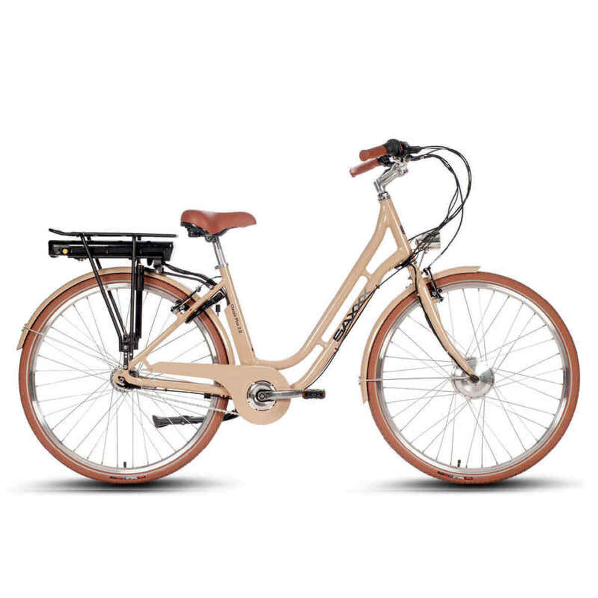 Bild 1 von Elektrisches Damenfahrrad Classic Plus 2.0, 50 cm, Nxs 7, braun