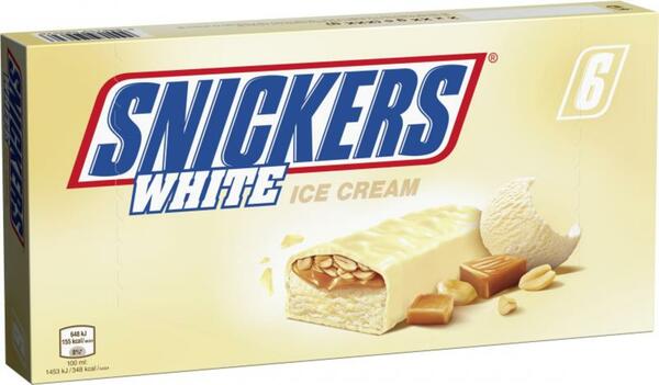 Bild 1 von Snickers White Ice-Cream