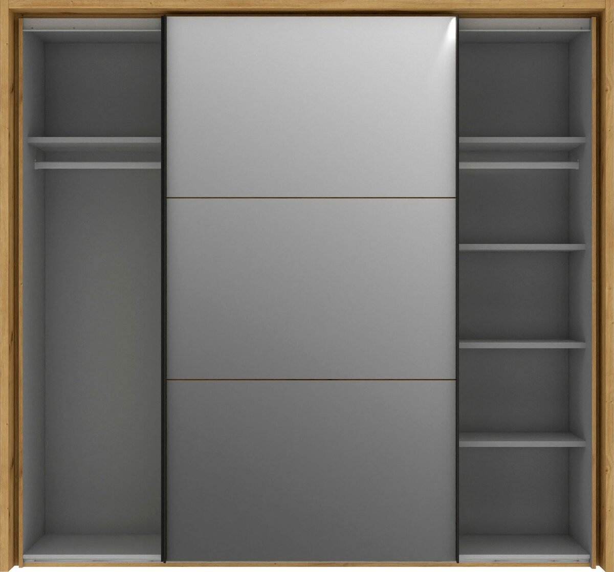 Bild 4 von FORTE Schwebetürenschrank Trondheim inklusive Beleuchtung