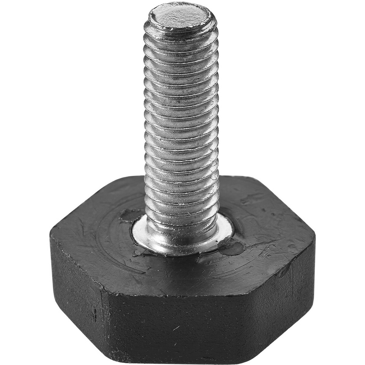 Bild 1 von Hettich Bodenausgleichschraube M10 für Tischbeine, schwarz 2 Stk.