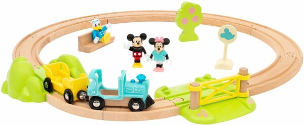 Bild 1 von BRIO® Spielzeug-Eisenbahn Micky Maus, (Set, 18-tlg), FSC® - schützt Wald - weltweit