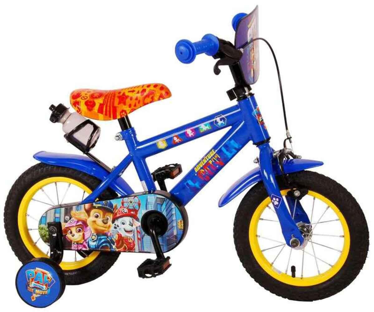 Bild 1 von Kinderfahrrad Paw Patrol - Jungen - 12 Zoll - Blau