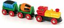 Bild 1 von BRIO® Spielzeug-Eisenbahn Holzspielzeug, BRIO® WORLD, Zug mit Batterielok, mit LichtMade in Europe, FSC® - schützt Wald - weltweit