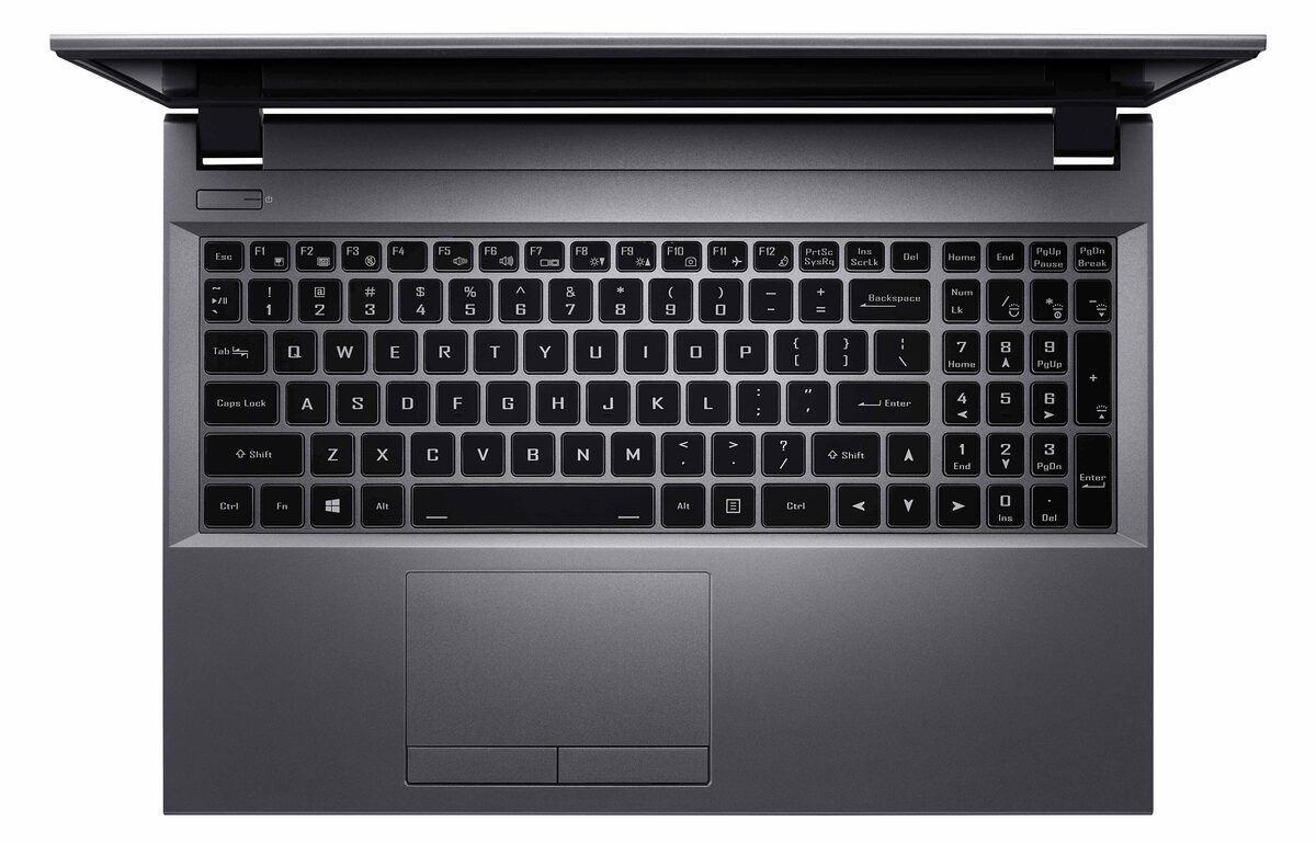 Bild 3 von Hyrican 1687 Notebook (39,62 cm/15,6 Zoll, Intel Core i5 Intel Core i5-10210U, UHD Graphics, 480 GB SSD)