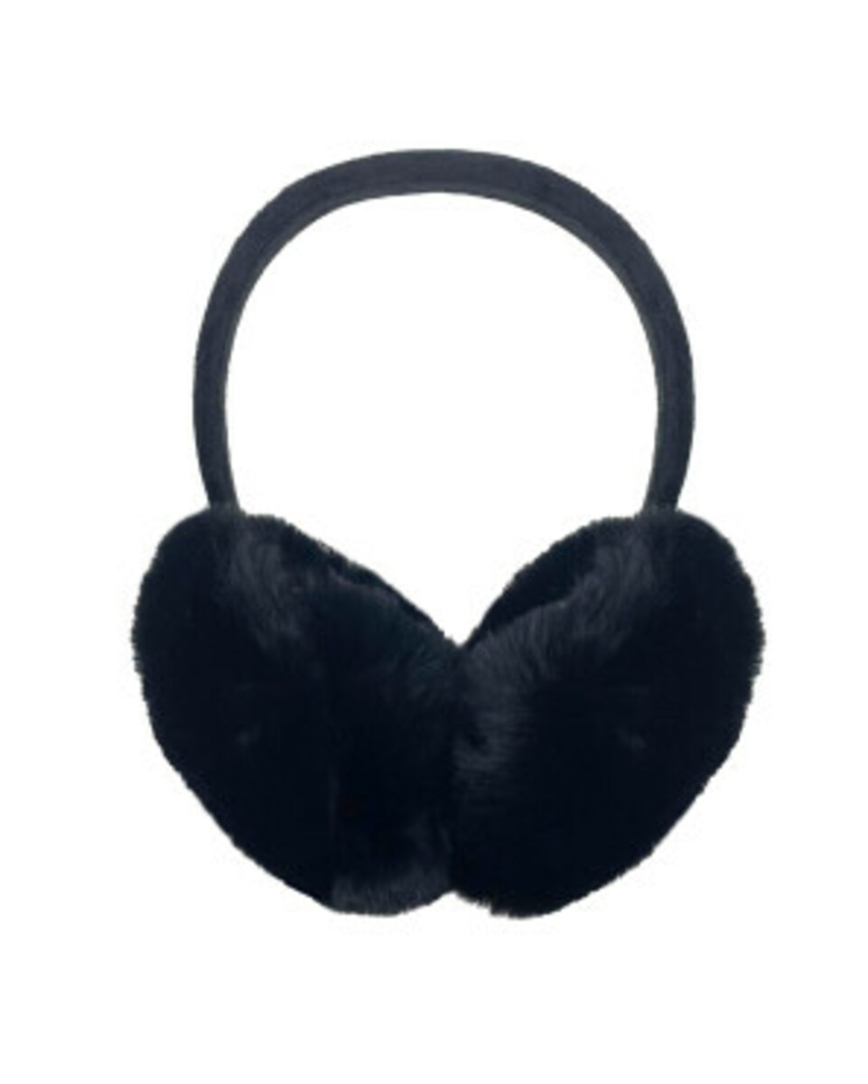 Bild 1 von Schwarze Ohrenwärmer             Janina Plüsch         schwarz