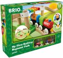 Bild 3 von BRIO® Spielzeug-Eisenbahn Holzspielzeug, BRIO® WORLD, Mein erstes Bahn Spiel Set, (Set), Made in Europe, FSC®- schützt Wald - weltweit