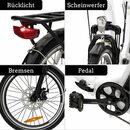 Bild 3 von VECOCRAFT E-Bike E-Pax 13AH, 7 Gang Shimano Tournry Schaltwerk, Kettenschaltung, Heckmotor, 468,00 Wh Akku