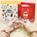 Bild 2 von farfi Adventskalender 1 Box Weihnachten Advent-Kalender Armband Girl 24 Tage Countdown (Set), 2 Armbänder-Herstellungsset und 22 DIY-Charm-Perlen