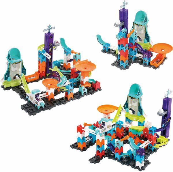 Bild 2 von Vtech® Kugelbahn MarbleRush - Space Magnetic Set XL300 E, mit 5 magnetischen MarBalls