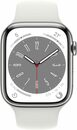 Bild 2 von Apple Watch Series 8 GPS + Cellular 45mm Edelstahl Sportarmband Watch
