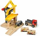 Bild 1 von BRIO® Spielzeug-Eisenbahn Holzspielzeug, BRIO® WORLD, Frachtverladestation, für Spielzeugeisenbahn, FSC®- schützt Wald - weltweit