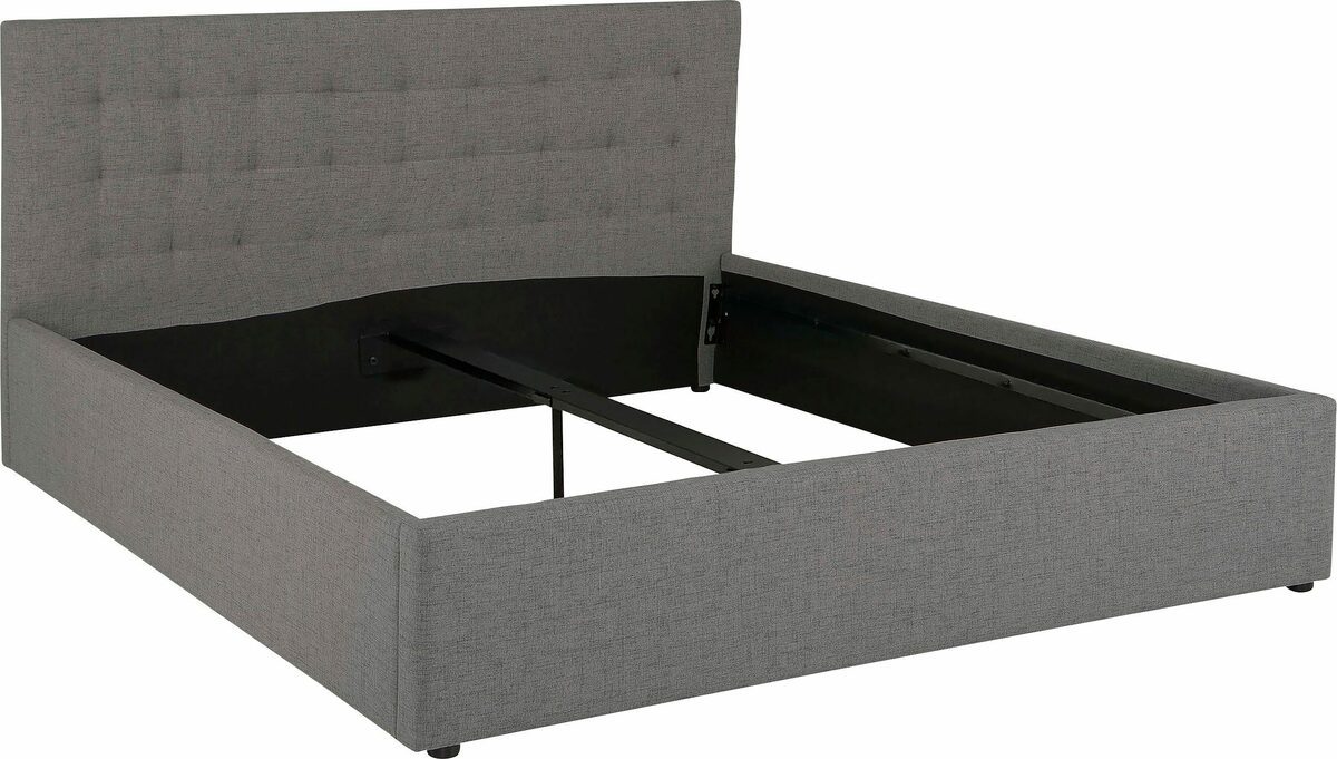 Bild 1 von Home affaire Polsterbett Hamar, mit schöner Knopfheftung im Kopfteil, in 3 Größen und 2 Farben