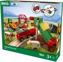 Bild 2 von BRIO® Spielzeug-Eisenbahn Holzspielzeug, Großes Bahn Bauernhof-Set, (30-tlg), FSC® - schützt Wald - weltweit