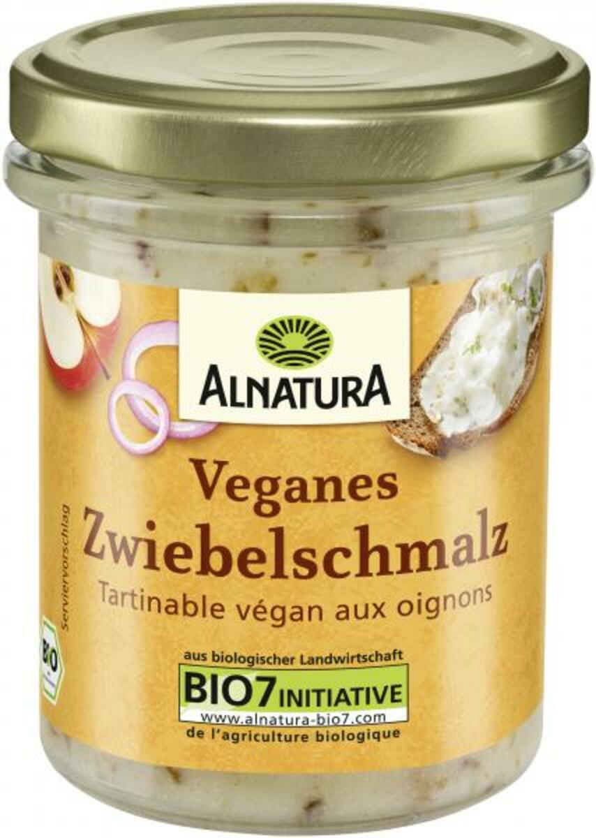 Bild 1 von Alnatura Veganes Zwiebelschmalz